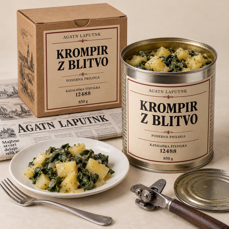 Krompir z blitvo