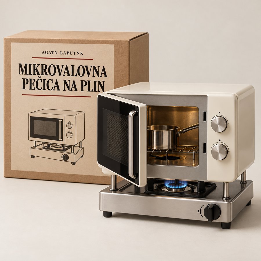 Mikrovalovna pečica na plin